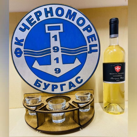 Тематичен мини бар за бутилка алкохол- Черноморец Бургас