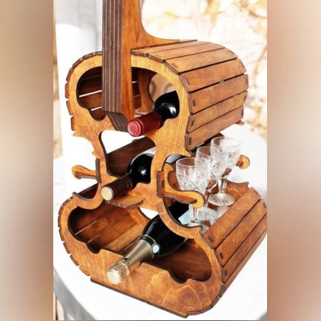 МИНИ БАР - ВИОЛА ЗА 6 БУТИЛКИ ВИНО И АКСЕСОАРИ