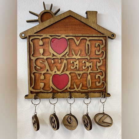 ДЪРВЕНА КЪЩА ЗА КЛЮЧОВЕ - HOME