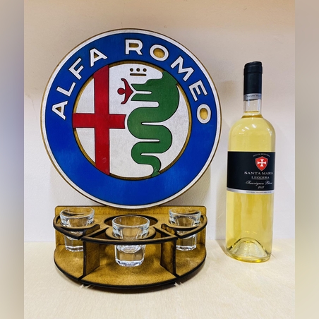 ТЕМАТИЧЕН МИНИ БАР - АЛФА РОМЕО