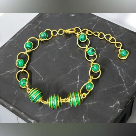 Гривна Малахит