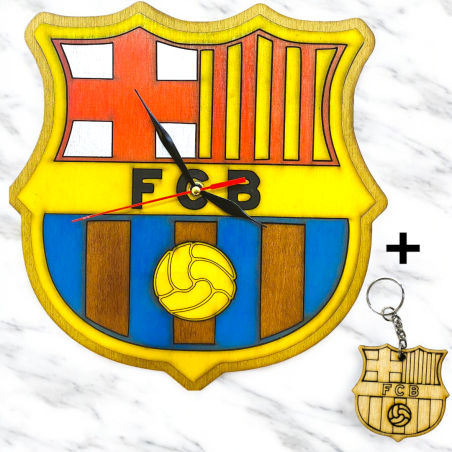 Тематичен дървен часовник - Барселона