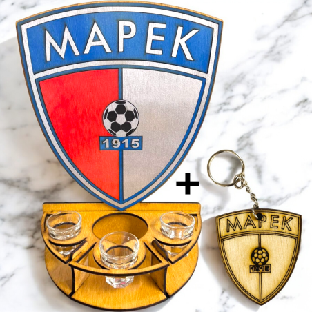 Тематичен мини бар за бутилка алкохол- Марек