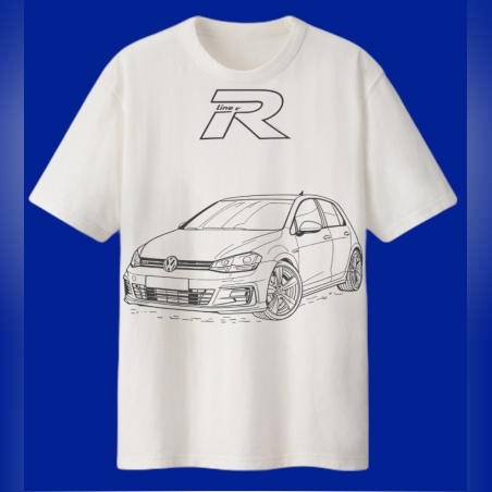 Мъжка тениска VW Golf 6 R – За истинските фенове на скоростта!