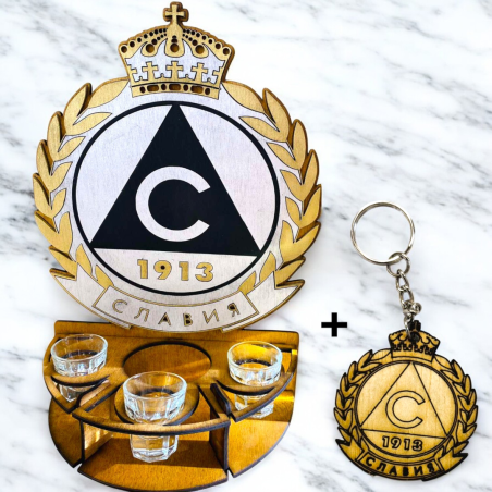 Тематичен мини бар за бутилка алкохол- Славия