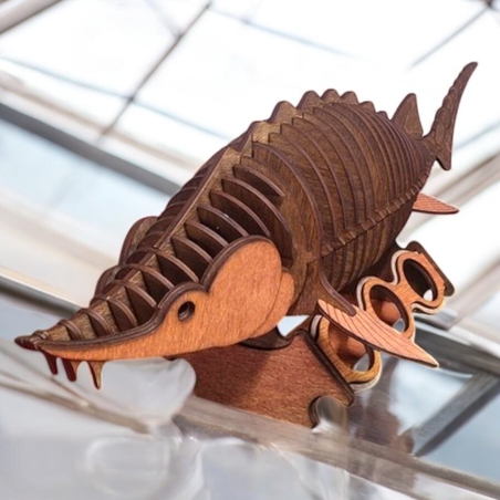 УНИКАЛЕН МИНИ БАР ЗА АЛКОХОЛ С 6бр ЧАШИ -РЕАЛИСТИЧЕ МАКЕТ НА РИБА