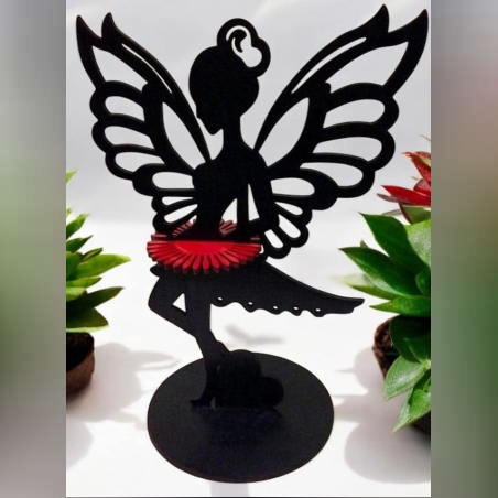 ТЕМАТИЧЕН ДЪРВЕН САЛФЕТНИК  - ФЕЯ