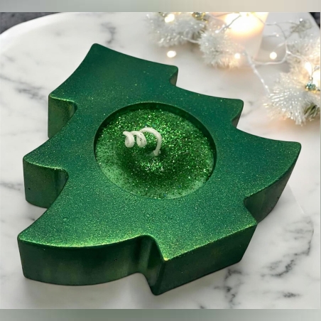 Керамична свещ - елха