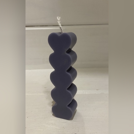 АРОМАТНА СВЕЩ - СЪРЦА