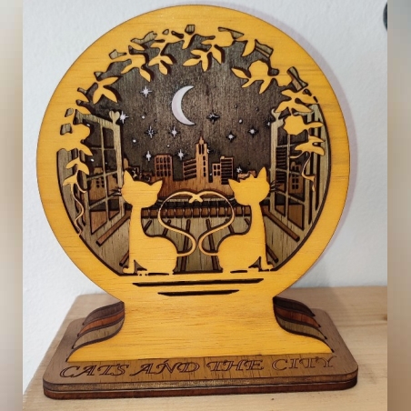 ДЪРВЕН СУВЕНИР-КОТКИ В ГОЛЕМИЯ ГРАД