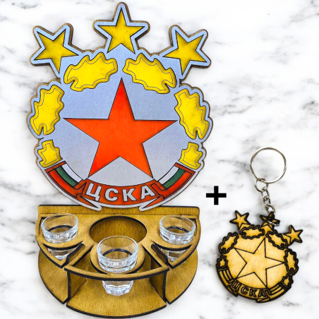 Тематичен дървен мини бар  - цска