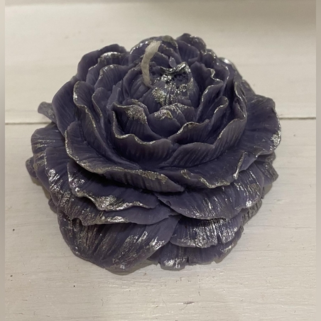 АРОМАТНА СВЕЩ - ГОЛЯМА РОЗА