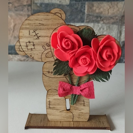 ДЪРВЕНО МЕЧЕНЦЕ ЗА ДЕКОРАЦИЯ