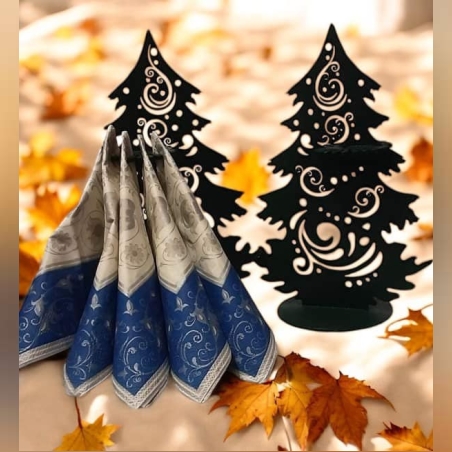 Коледен салфетник Елха 2