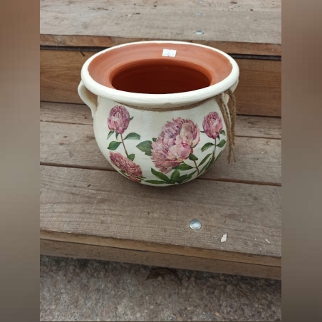 Керамично гърне  ф 19см