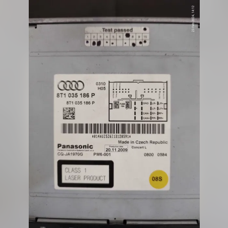 Мултимедия Ауди Концерт Audi A4 B8, Q5 / 8T1 035 186 P