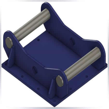 Dipperfox 600 присъединителна плоча за бързосменник S60