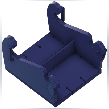 Dipperfox 850 Pro присъединителна плоча за бързосменник CW40