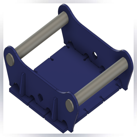 Dipperfox 850 Pro присъединителна плоча за бързосменник S80