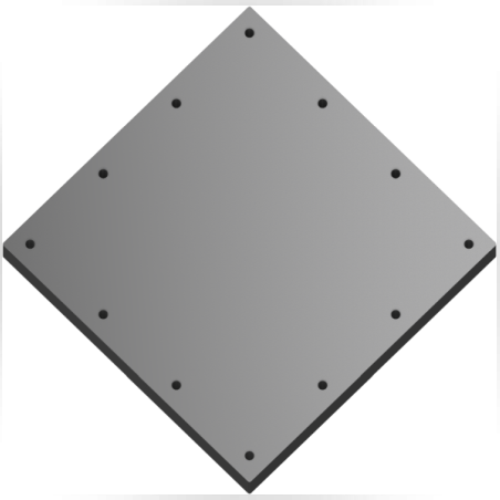 Dipperfox 850 Pro присъединителна плоча