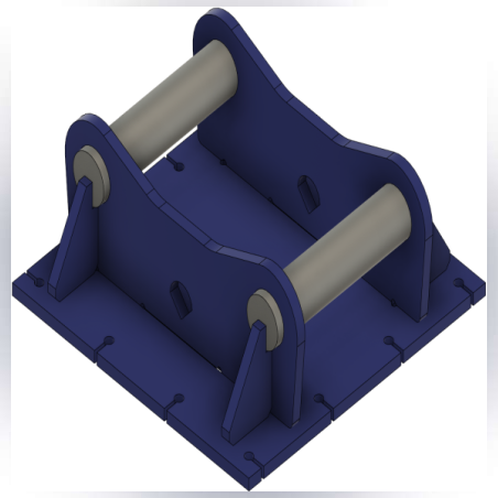 Dipperfox 850 Pro присъединителна плоча за бързосменник JS200