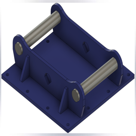 Dipperfox 600 присъединителна плоча за бързосменник S50