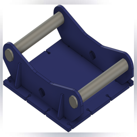 Dipperfox 850 Pro присъединителна плоча за бързосменник S70