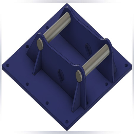 Dipperfox 600 присъединителна плоча за бързосменник VIVO33