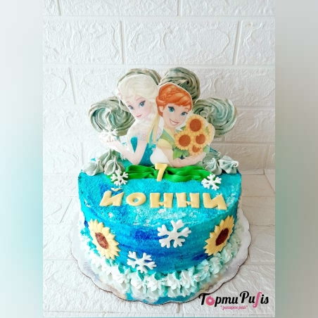 Торта Елза и Ана