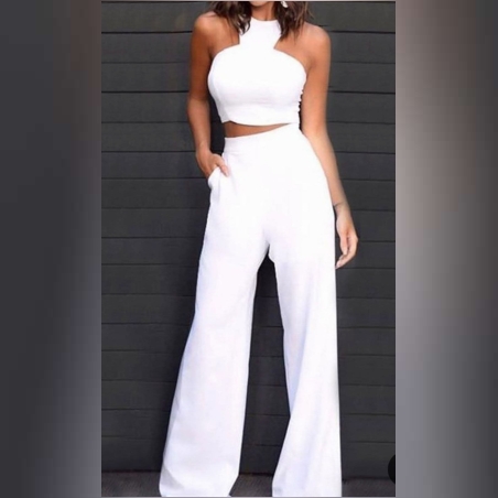 Дамски сет в бяло