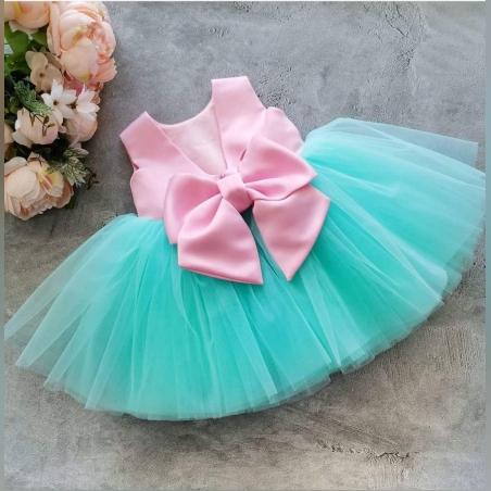 Детска рокля  с тюл