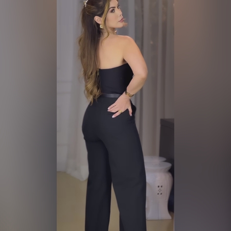 Дамски гащеризон в черно