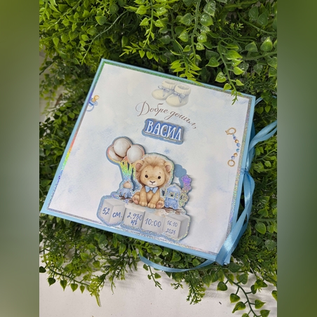 Албум-дневник „Сини лъвчета“ – персонализиран