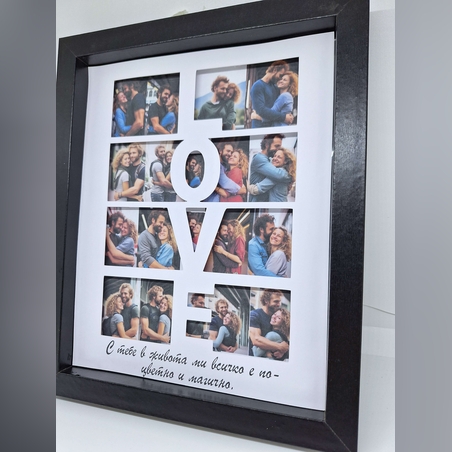 CRAFTONA Рамка с колаж от снимки – любовен спомен
