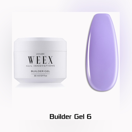 WEEX БИЛДЕР ГЕЛ 6,30/15 мл