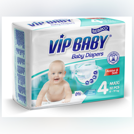ViP Baby Active&Soft  Maxi Plus пелени