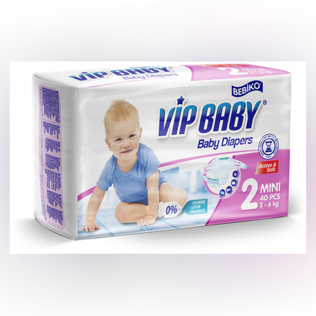 ViP Baby Active&Soft  Mini пелени