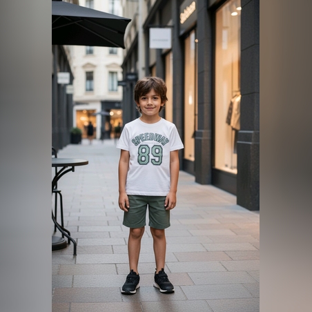 Комплект за момче в зелено