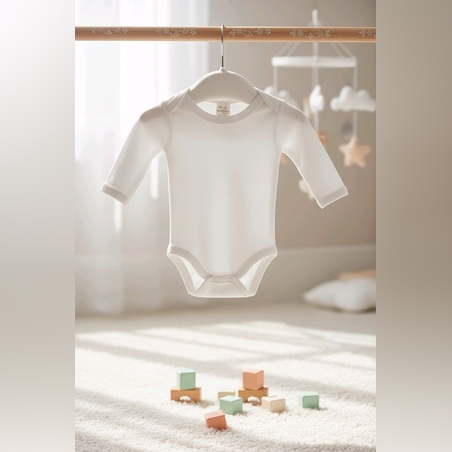 Малко боди с дълъг ръкав