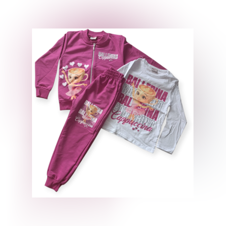 Комплект от 3 части Ballerina Cappuccina