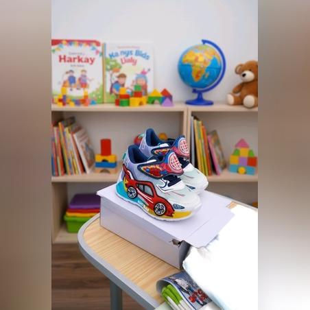 Светещи маратонки с кола