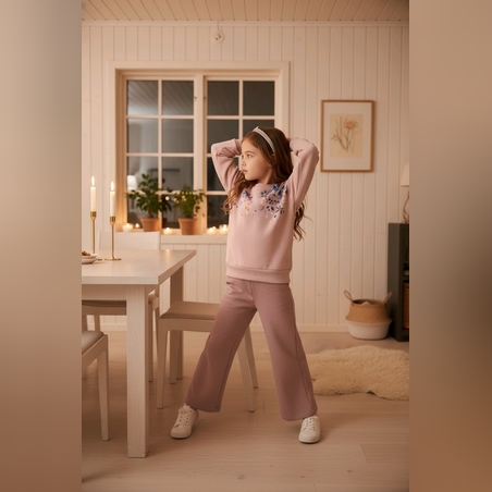 Комплект сини цветчета