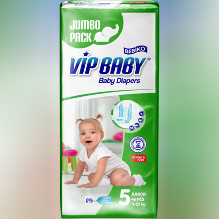 ViP Baby Active&Soft  Junior JUMBO pack пелени