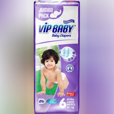 ViP Baby Active&Soft Junior Plus пелени