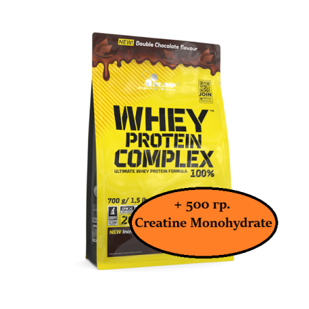 Olimp Whey Protein Complex, 700 гр. + Creatine Monohydrate Powder, 500 гр.