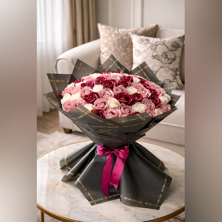 🌸 Луксозен букет от сапунени рози 🌸