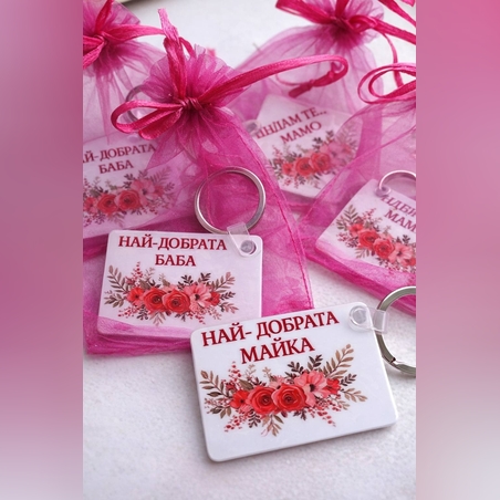 Персонализирани ключодържатели за мама и баба – нежен подарък от сърце