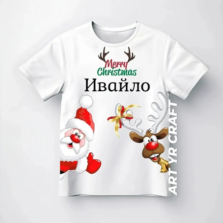🎄Детска тениска за Коледа