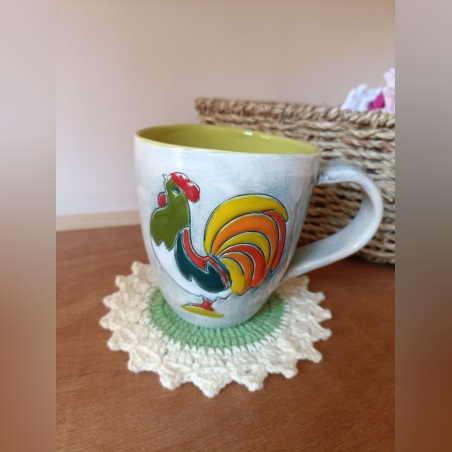 Керамична чаша с петел