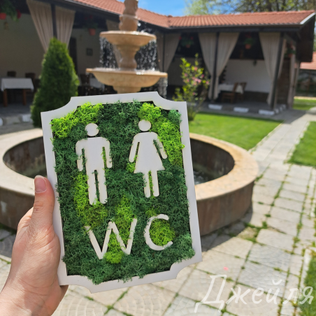 Табелки за тоалетна